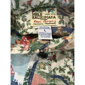 Vintage Reyn Spooner Mele Kalikimaka Surfing Santa Bu… - Gem